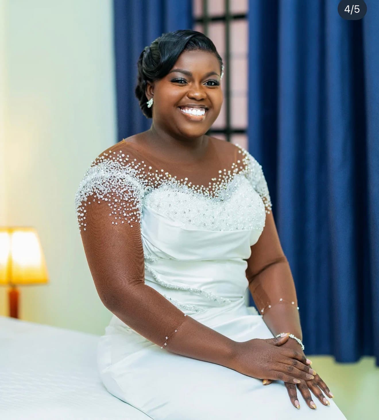 The Beaded Gown